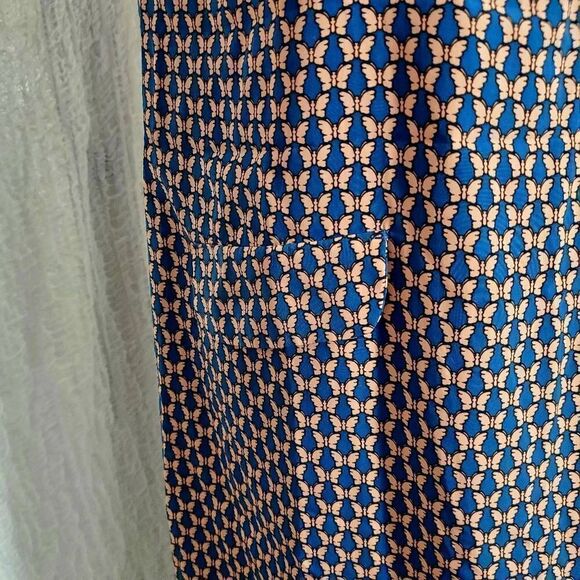 Collective Concepts Butterflies Print Dress Size Large - Picture 7 of 9